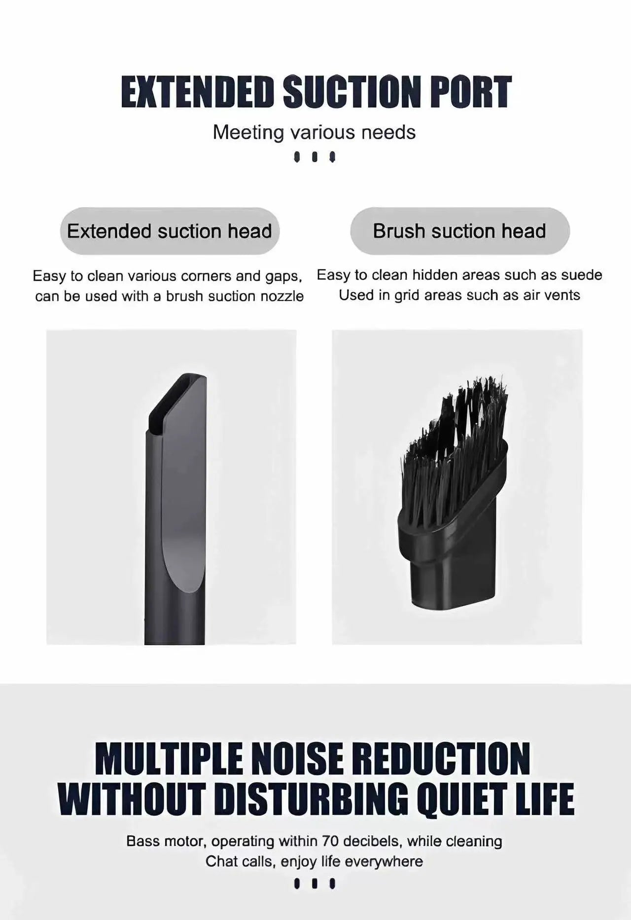 Mini Cordless Handheld Vacuum Cleaner – 120W Strong Suction